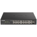 D-Link DGS-1100-18PV2 network switch Managed L2 Gigabit Ethernet (10/100/1000) Power over Ethernet (PoE) 1U Black