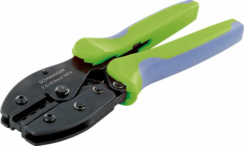Schwaiger SOZG0100 cable crimper Crimping tool Black, Blue, Green