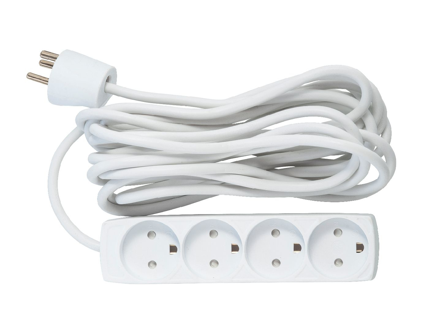 Image of Microconnect GRU00450WDK power extension 5 m 4 AC outlet(s) Indoor...