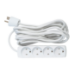 Microconnect GRU00450WDK power extension 5 m 4 AC outlet(s) Indoor White