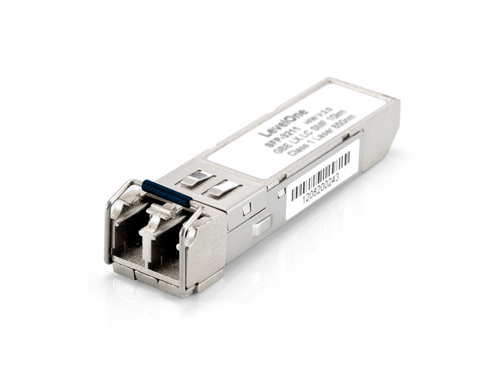 Image of LevelOne 1.25Gbps Single-mode SFP Transceiver, 20km, 1310nm