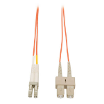 Eaton N316-07M InfiniBand/fibre optic cable 276" (7.01 m) 2x LC 2x SC OFNR Beige, Orange, White