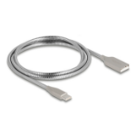 DeLOCK 81258 USB-kabel Zilver