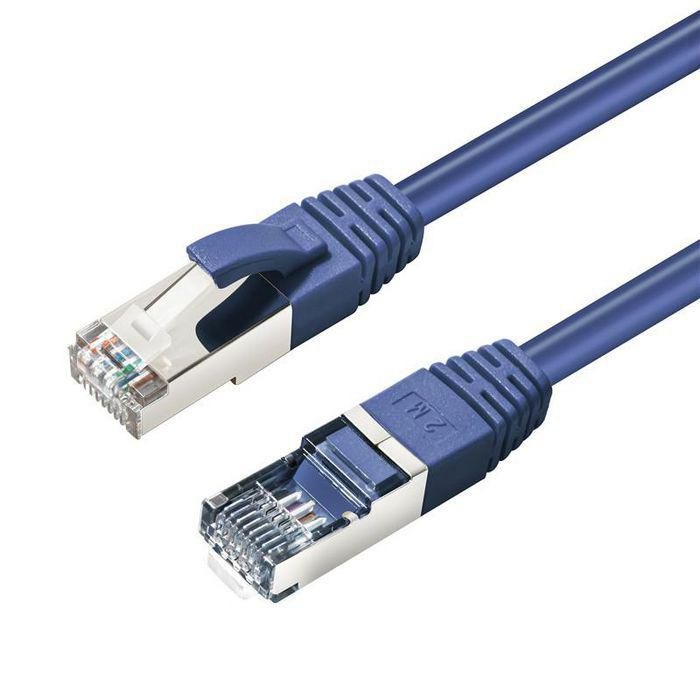 Microconnect SSTP60015B networking cable Blue 0.15 m Cat6 S/FTP (S-STP