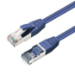 Microconnect SSTP60015B networking cable Blue 0.15 m Cat6 S/FTP (S-STP) Round