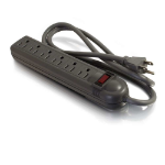 C2G 29300 surge protector Black 6 AC outlet(s) 125 V 47.2" (1.2 m)