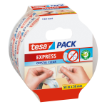 TESA Express 50 m Polypropylene (PP) Transparent