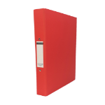 CTS Wholesale A4 25mm 2 Ring Binder - Red - Pack of 10