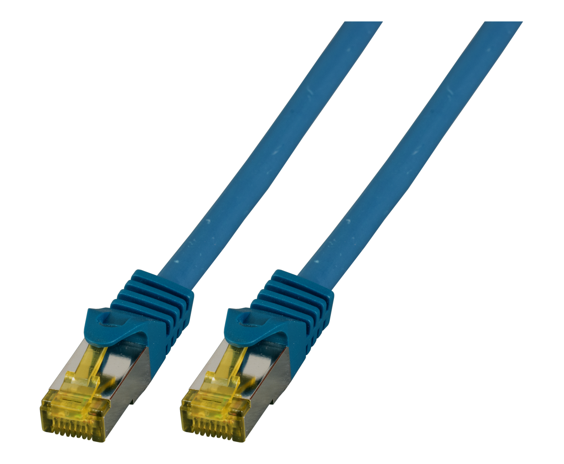 EU Product - RJ45 Patchk. Cat.6a S/FTP LSZH Cat.7 Rohk. 0.15m blau thumbnail