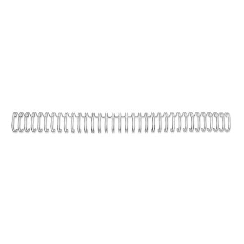 GBC WireBind Binding Wires 3:1 No8 12.5mm A4 Silver (100)