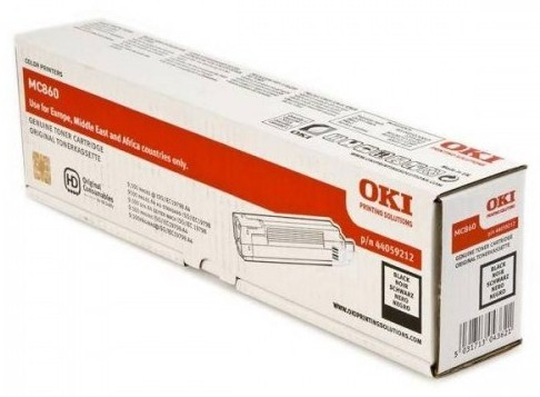 Image of OKI 44059212 Toner black, 9.5K pages ISO/IEC 19798 for OKI MC 860