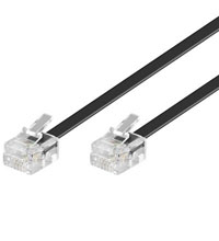Image of Goobay 10m RJ-11 Cable Black
