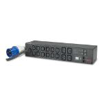 APC AP7822 power distribution unit (PDU) Black