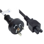 Alcasa P8205-S018 electriciteitssnoer Zwart 1,8 m Netstekker type I C5 stekker