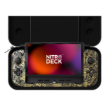 CRKD Nitro Deck Black, Gold USB Gamepad Nintendo Switch