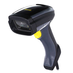 Image of Wasp WDI7500 Handheld bar code reader 1D/2D LED Black, Yellow