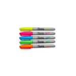 Sharpie Neon Fine Point permanent marker Fine tip Assorted colours 5 pc(s)