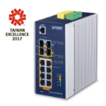 PLANET IGS-5225-8P2S2X network switch Managed L3 Gigabit Ethernet (10/100/1000) Power over Ethernet (PoE) Blue, Silver