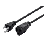 Monoprice 24198 power cable Black 70.9" (1.8 m) NEMA 5-15P NEMA 5-15R