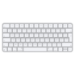 Apple Magic keyboard Universal USB + Bluetooth AZERTY French Aluminium, White