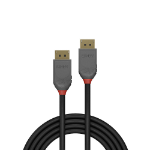 Lindy 36481 DisplayPort kabel 1 m Zwart, Grijs