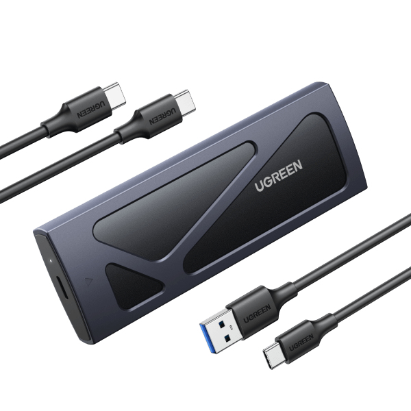 EU Product - M.2 NVMe SSD Enclosure - Black thumbnail