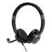 Port Designs 912001 headphones/headset Wired Head-band Office/Call center USB Type-C / USB Type-A Black