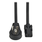 Eaton P007-010-15RR power cable Black 122" (3.1 m) NEMA 5-15P C13 coupler