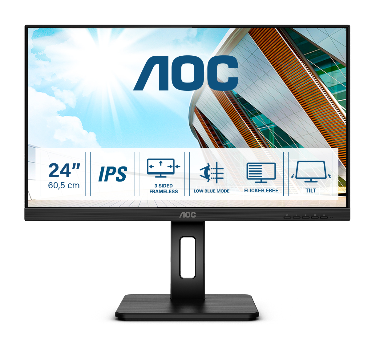 Screen size (inch) 23.8, Panel resolution 2560x1440, Refresh rate 75 Hz, Panel type IPS, HDMI HDMI 1.4 x 1, Display Port DisplayPort 1.2 x 1, D-SUB (VGA) 1x