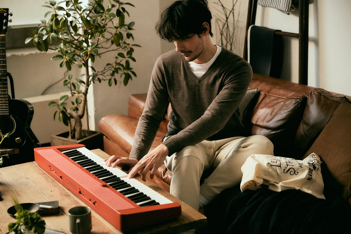 Canon Casio CT-S1 Digital synthesizer 61 Red