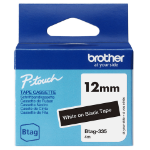 Brother BTAG-335 DirectLabel-etikettes white on black 12mm x 4m for Brother Btag 12mm