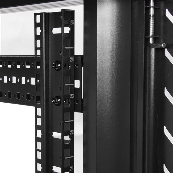 StarTech.com 25U 36in Knock-Down Server Rack Cabinet with Casters