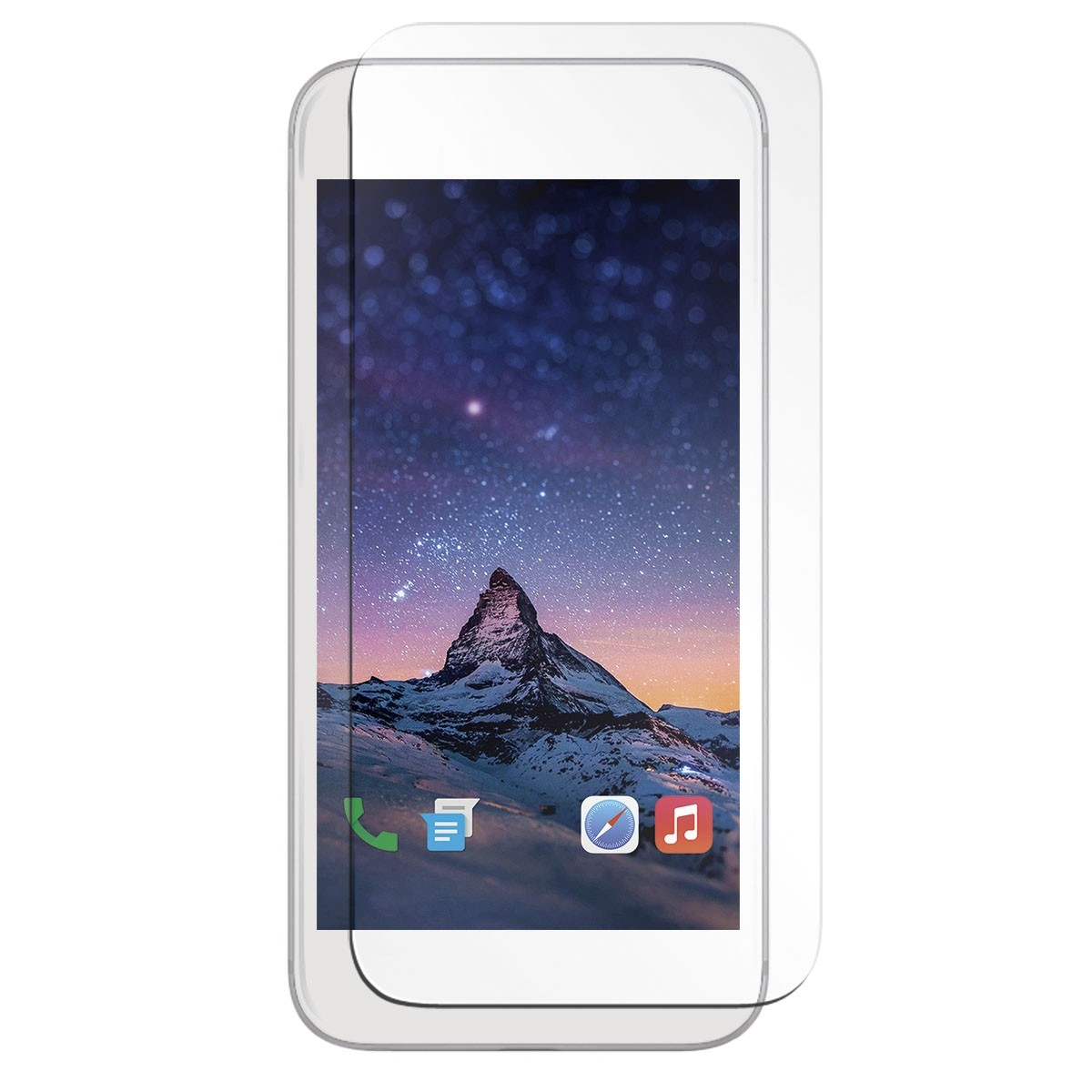 Image of Mobilis 016690 mobile phone screen/back protector Clear screen...