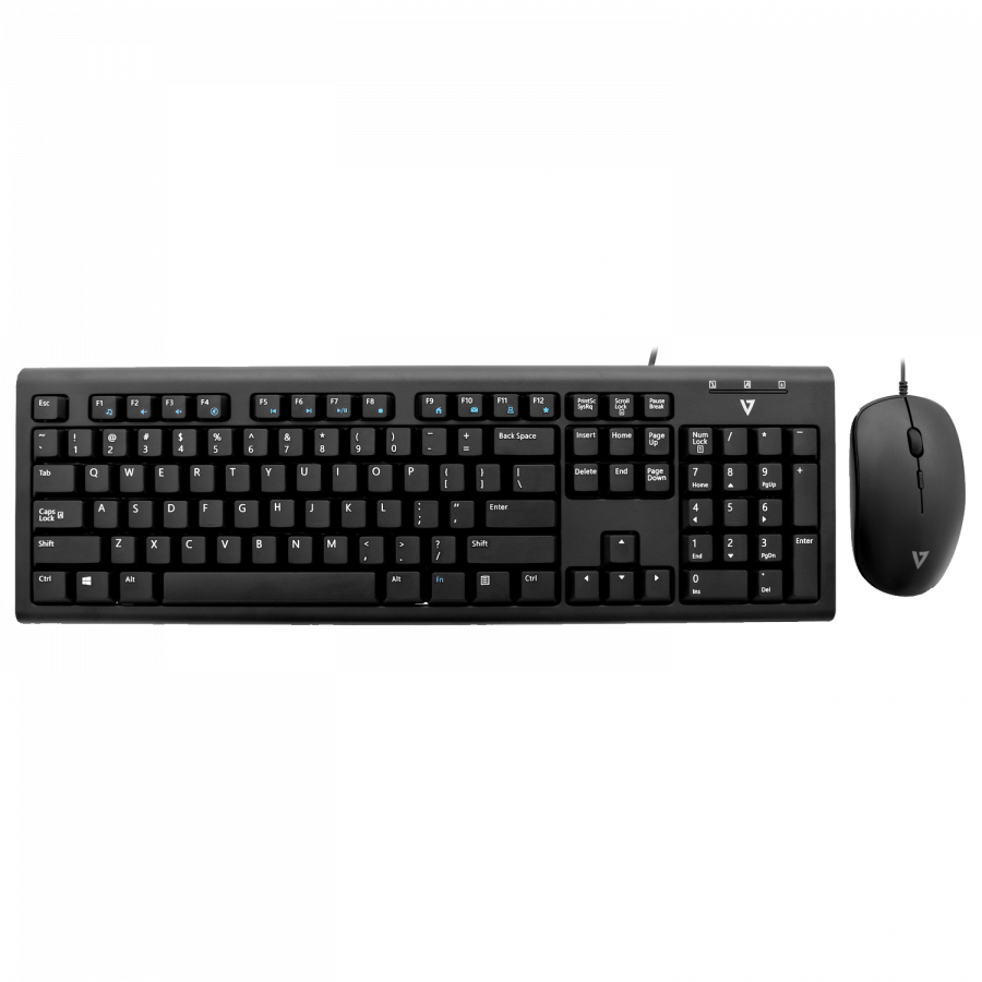 V7 Wired Keyboard and Mouse Combo – FR