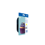 Brother LC-123YBP Ink cartridge yellow Blister, 600 pages 10ml for Brother DCP-J 132/MFC-J 4510/MFC-J 6920