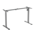 LogiLink Sit-Stand desk frame, single motor, easy-use controller, grey