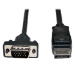 Tripp Lite P581-010-VGA video cable adapter 120.1" (3.05 m) DisplayPort Black