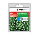 AgfaPhoto LC-1240C inktcartridge 1 stuk(s) Cyaan