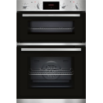 Neff U1GCC0AN0B oven 105 L A Black, Stainless steel