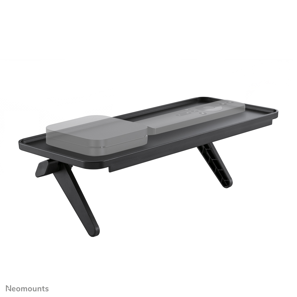 Image of Neomounts by Newstar multimedia shelf - Black - 6 kg - 300 mm - 47...