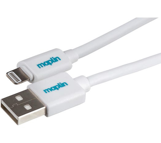 Maplin MAPCLT10 lightning cable 3 m White