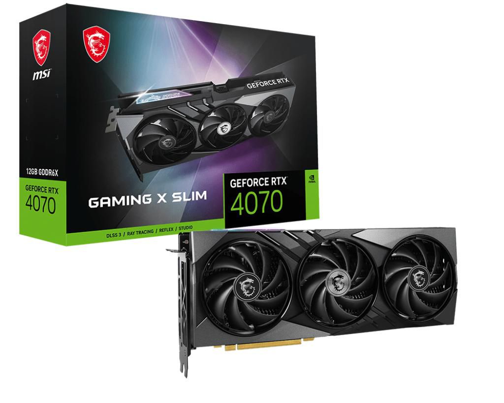 Image of MSI Geforce Rtx 4070 Gaming X