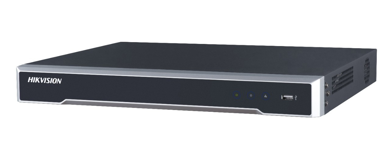 Hikvision Digital Technology DS-7616NI-I2/16P nätverksvideobandspelare (NVR) 1U Svart, Silver