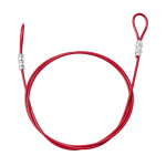 Brady 170974 cable lock Red 1.83 m