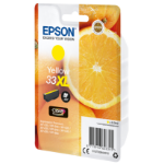 Epson C13T33644022/33XL Ink cartridge yellow high-capacity Blister Radio Frequency, 650 pages 8,9ml for Epson XP 530