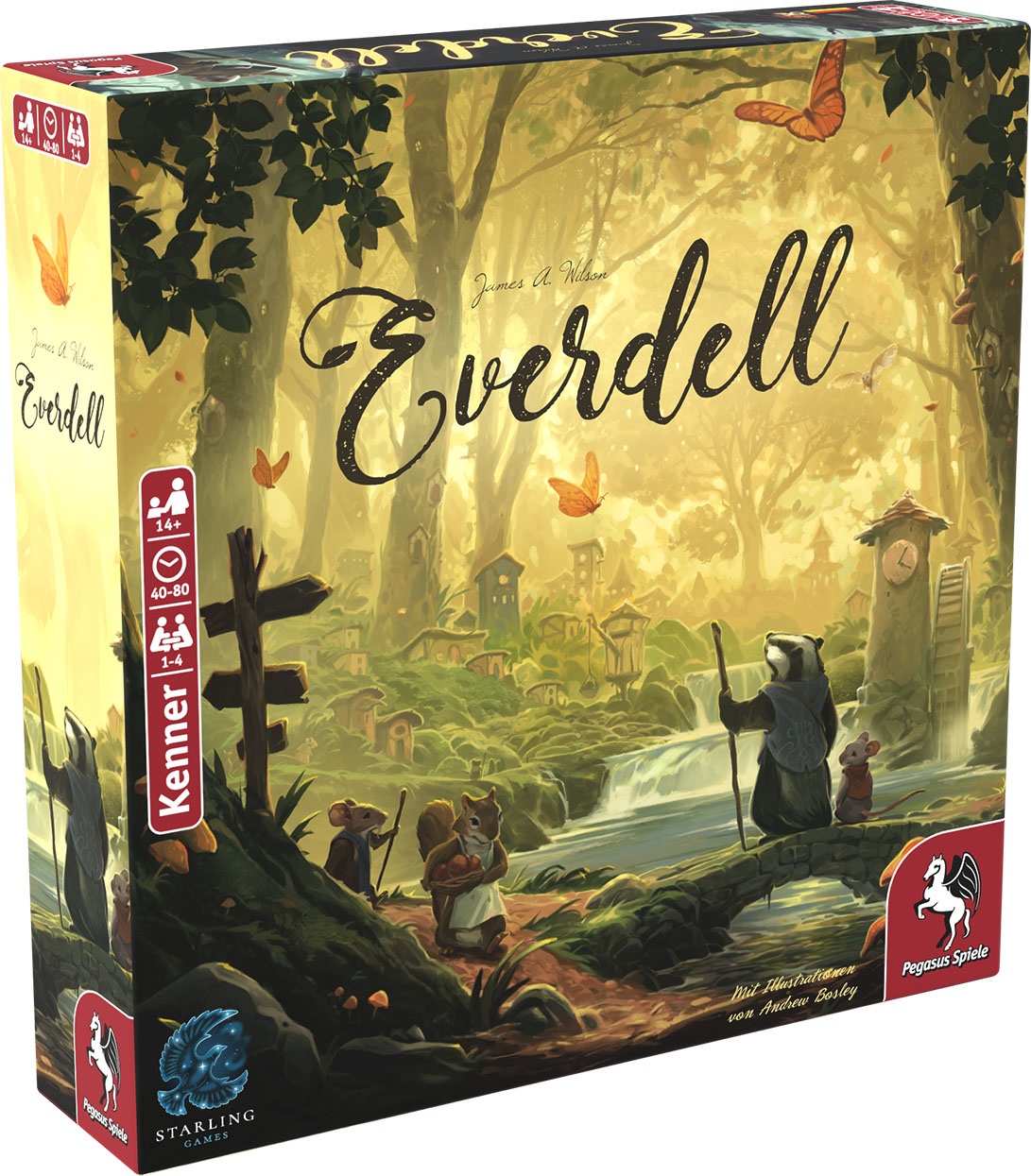 EU Product - Pegasus Everdell - Brettspiel - Strategie - e - 40 min