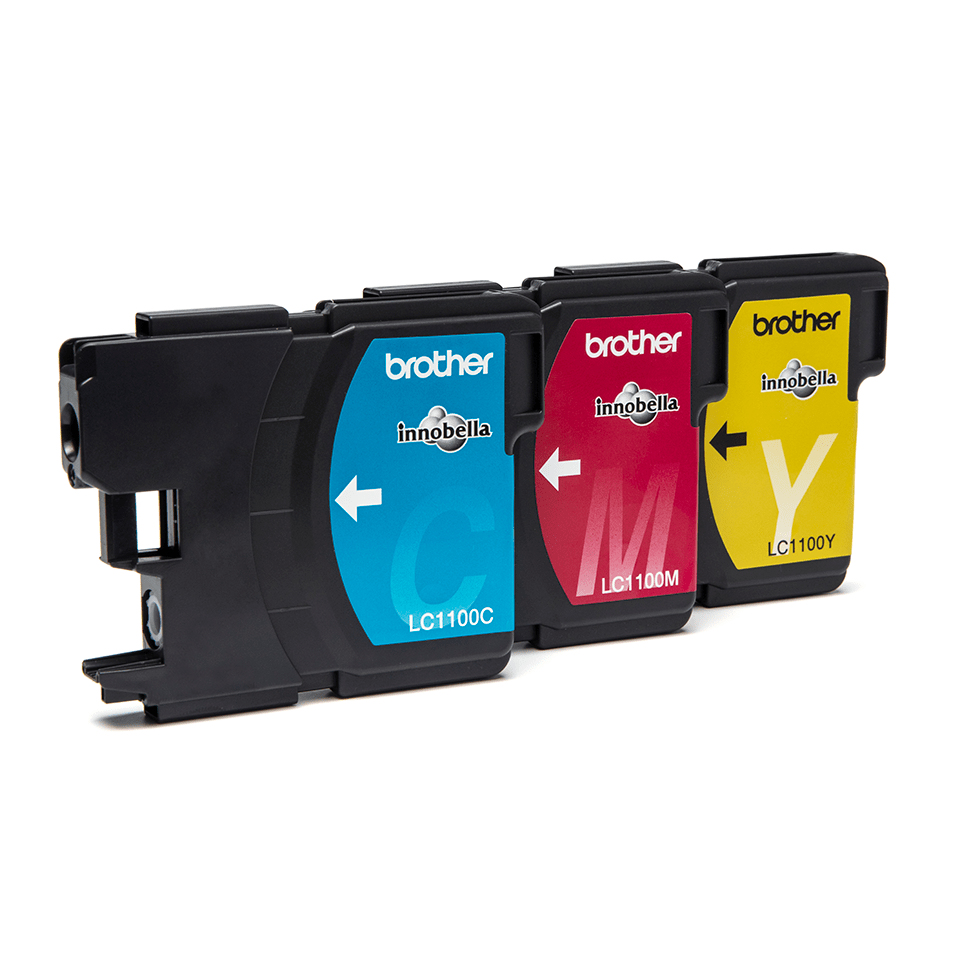 Wow Ti I hele verden Brother LC-1100RBWBP Ink cartridge multi pack C,M,Y, 3x325 pages Pack=3 for Brother  MFC 6490 C