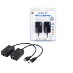LogiLink Line Extender USB via CAT5/6 interface cards/adapter