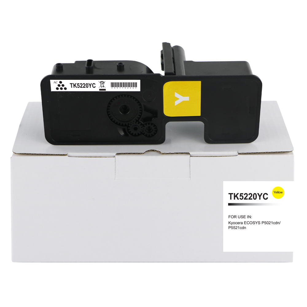 Image of CTS Wholesale Compatible Kyocera Ecosys P5021 Yellow Toner TK5220Y