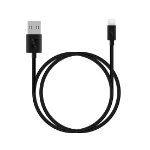 JUI-CABLE-LIGHT-1M-RND-ECO-BLK - Lightning Cables -